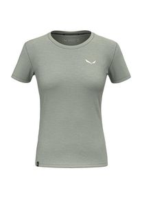 Merinoshirt Salewa Eagle Minilogo AM T-Shirt Damen (Gr 40 |grau)