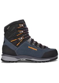 Bergschuhe Lowa Ticam Evo GTX Herren (Gr 40 - Regular |schwarz/blau |wasserdicht)