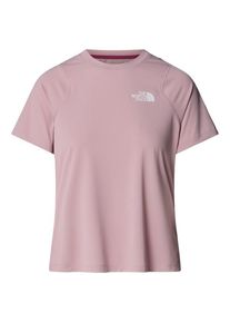 The North Face Lightbright S/S Tee Funktionsshirt Damen (Gr S |rosa/lila)