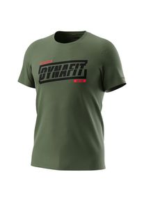 T-Shirt Dynafit Graphic Cotton S/S Tee Herren (Gr 46 |oliv)