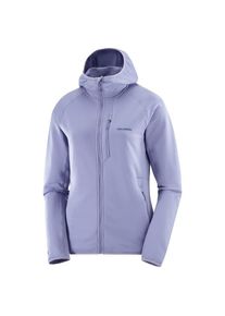 Salomon Essential Lightwarm Fleecejacke Damen (Gr XXL |lila)