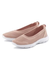 Lascana Sneaker Ballerinas pink Gr. 43 für Damen