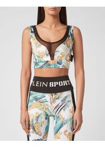 Plein Sport Kinder Lauftop "Sport BH"21, multicolor, Gr. S, Obermaterial: 90% Polyester, 10% Elasthan, Tops