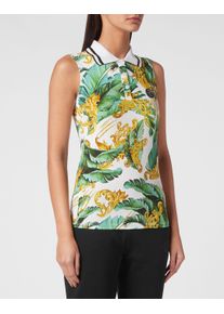 Plein Sport Damen T-Shirt "T-Shirt"21, multicolor, Gr. S, Obermaterial: 100% Baumwolle, Shirts