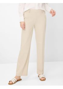 Raphaela by Brax Damen Marlenehose Style LILLYTH FLARED ECRU, Beige, Gr. 48