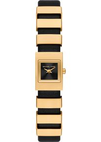 Michael Kors Damen Quarzuhr "DARRINGTON"schwarz, gelbgoldfarben, Armbanduhren, Armbanduhr, Damenuhr, analog
