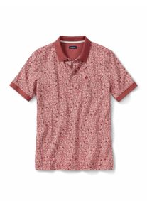 Walbusch Extraglatt Polo Blätterdruck