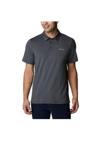 Columbia Tech Trail Polo Polo-Shirt Herren (Gr XL - Length: 28'' |blau)