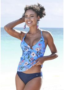 s.Oliver Tankini-Top 'Maya' mehrfarbig Gr. 36 Cup A/B. Mit Zierring. Ohne Bügel