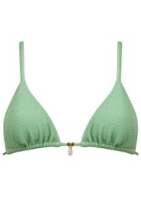 watercult Swimsparkle Triangle Bikini Top Bikini-Top Damen (Gr 40 |grün)