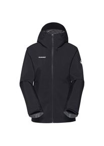 Regenjacke Mammut Linard Light Hardshell Hooded Jacket Damen (Gr XS |schwarz |wasserdicht)