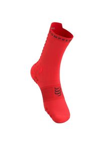 Compressport Pro Racing Socks V4.0 Trail Laufsocken (Größe T1 - EU: 35-38 |rot)