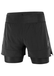 Salomon Sense 2in1 Shorts Laufshorts Herren (Gr XXL |schwarz)
