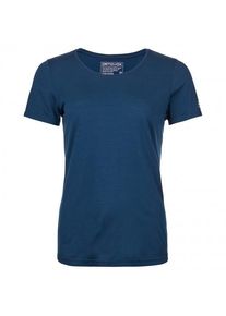 Merinoshirt Ortovox 120 Cool Tec Clean T-Shirt Damen (Gr M |blau)