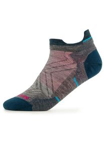 Smartwool Run Zero Cushion Low Ankle Laufsocken Women (Gr L |grau)