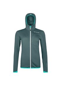 Ortovox Fleece Light Grid Hooded Jacket Fleecejacke Women (Größe L |blau)