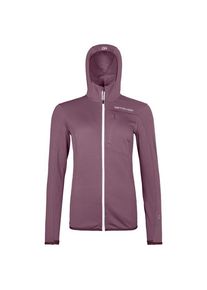 Ortovox Fleece Light Grid Hooded Jacket Fleecejacke Women (Gr XL |lila)