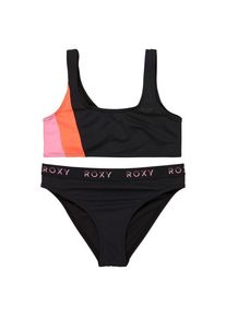Roxy Colorblock Bralette Set Bikini Kinder (Gr 7 Years |schwarz)