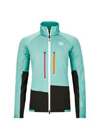 Ortovox Fleece Rib Jacket Fleecejacke Damen (Gr XL |türkis)