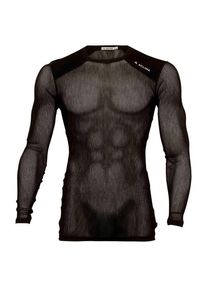 Aclima WoolNet Light Crewneck Merinounterwäsche Herren (Gr XS |schwarz)