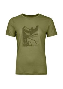Ortovox 120 Cool Tec Mountain Cut T-Shirt Merinoshirt Women (Gr XS |oliv)