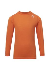 Merinounterwäsche Aclima LightWool 140 Crewneck Kinder (Gr 120 |orange)