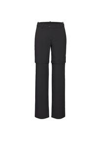 Mammut Hiking V Zip Off Pants Zip-Off-Hose Damen (Gr 44 - Short |schwarz)