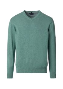 Casamoda Herren Strickpullover "Casamoda Pullover uni"369, türkisgrün, Gr. M, 100% Baumwolle, Pullover