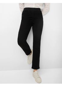 Raphaela by Brax Damen Five-Pocket-Hose Style PAMINA BLACK, denim schwarz, Gr. 34