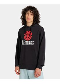 Element Herren Kapuzensweatshirt "Vertical"flint schwarz, Gr. L, 100% Baumwolle, Sweatshirts