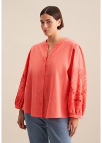 Seidensticker Damen Tunika "Schwarze Rose"lachspink, Gr. 52, unifarben, 65% Baumwolle 35% Leinen/Flachs, Tuniken