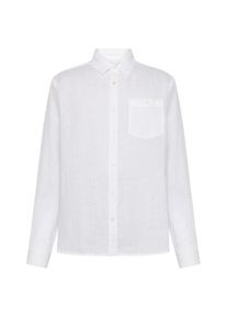 KnowledgeCotton Apparel Regular Linen Shirt Hemd Herren (Gr L |weiß)