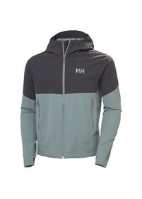 Helly Hansen Blaze Softshell Hood Softshelljacke Herren Wandern (Gr XXL |grau)