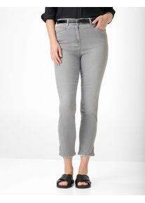 Raphaela by Brax Damen Hose Style LUCA 6/8 LIGHT GREY SLIGHTLY USED, denim grau, Gr. 44K