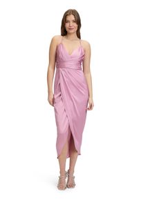 Vera Mont Damen Abendkleid "Vera Mont Abendkleid mit Raffung"peony blush, feminin, Gr. 36, Satin, Obermaterial: 100% Polyester. Futter: 100%