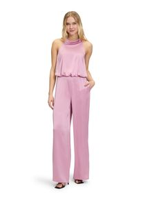 Vera Mont Damen Overall "Vera Mont Jumpsuit mit Taschen"peony blush, festlich, Gr. 38, Satin, Obermaterial: 98% Polyester, 2% Elasthan. Futter: 100%