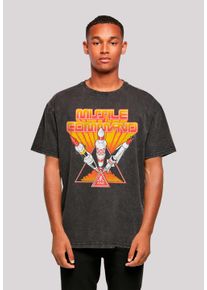 F4NT4STIC Herren T-Shirt "Arcade Triple Shot Atari Retro Gaming", schwarz, casual, Gr. L, Obermaterial: 100% Baumwolle, Shirts, Premium Qualität