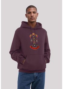 F4NT4STIC Herren Kapuzenpullover "Guns 'n' Roses Appetite For Destruction", rot, casual, Gr. S, Obermaterial: 80% Baumwolle, 20% Polyester, Pullover,