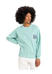 Quiksilver Damen Sweatshirt "Oversized", blau, Gr. XS, 85% Baumwolle, 15% Polyester, Sweatshirts