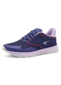 Tamaris Damen Slip-On Sneaker "Nowana", Gr. 37, lila, Textil, Lederimitat, Synthetik, unifarben mit Farbeinsatz, sportlich, Schuhe, Freizeitschuh,