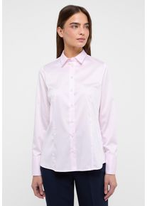 Eterna Damen Hemdbluse "REGULAR FIT", rosa, klassisch, Gr. 42, 95% cotton, 5% Elasthan, Blusen, EASY IRON (bügelleicht)