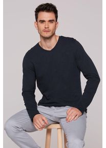 CMPD Herren V-Shirt, blau, casual, Gr. XXXL, unifarben, Material: 100% Baumwolle, Shirts, aus Baumwolle