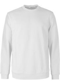 INDICODE Herren Sweatshirt "INFence", weiß, modisch, Gr. S, unifarben, Sweatware, Obermaterial: 60% Baumwolle, 40% Polyester, Sweatshirts