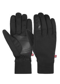 Reusch Damen Skihandschuhe "Walk TOUCHTEC", schwarz, casual, Gr. 6, unifarben, 85% Polyamid, 15% Polyurethan, Handschuhe, mit enganliegender Passform