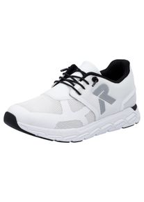 RIEKER SPORT Damen Slip-On Sneaker "Preston", Gr. 41, weiß, Textil, Lederimitat, sportlich, Schuhe, Freizeitschuh, Halbschuh, Schlupfschuh mit