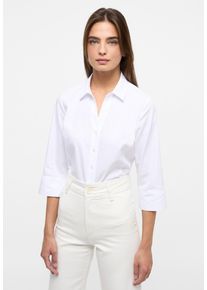 Eterna Damen Hemdbluse "REGULAR FIT", weiß, klassisch, Gr. 46, 100% cotton, Blusen, EASY IRON (bügelleicht)