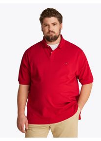 Tommy Hilfiger Big & Tall Herren Poloshirt "BT-1985 REGULAR POLO-B", rot, casual, Gr. XXXL, TOMMY HILFIGER BIG & TALL, Jersey, Obermaterial: 96% Baumwolle, 4% Elasthan,