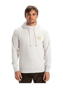 Quiksilver Herren Hoodie "Graphic", weiß, Gr. XL, [Hauptstoff] 55% Baumwolle, 45% Polyester, Sweatshirts