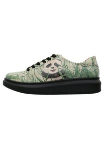 DOGO Damen Plateausneaker "Damen Myra Bamboo Lover Vegan Damen Sneaker / Female", Gr. 38, grün, Lederimitat, Schuhe, Vegan