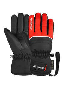 Reusch Kinder Skihandschuhe "Teddy GORE-TEX", rot, klassisch, Gr. 5, mehrfarbig, 95% Polyester, 5% Polyurethan, Handschuhe, mit wasserdichter